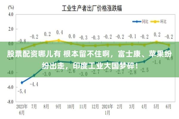 股票配资哪儿有 根本留不住啊，富士康、苹果纷纷出走，印度工业大国梦碎！